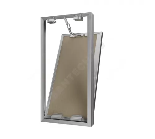 Люк-дверца под плитку съёмный алюминий 250х400 Evecs D2540 ceramo base