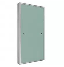 Люк-дверца под плитку съёмный алюминий 400х300 Evecs D4030 ceramo base