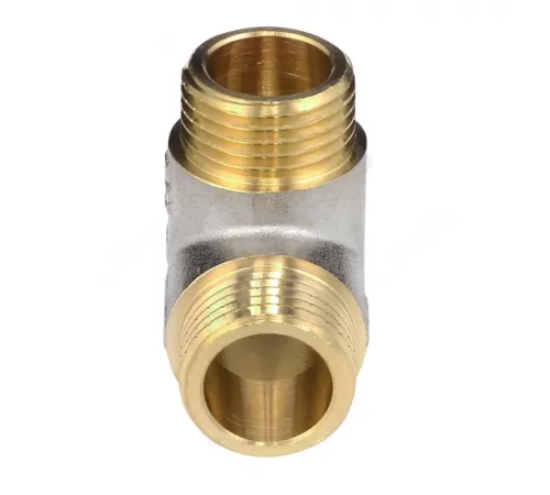 Тройник латунь никель Ду 20 (3/4") ВР/НР/НР Aquasfera 9035-02