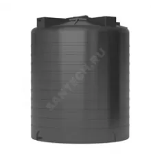 Ёмкость для воды ATV-3000 без поплавка 3000 л черная Акватек 0-16-1522