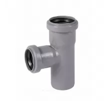 Тройник PP-H переходной серая HT HTEA Дн 110х50х87гр б/нап в/к Ostendorf 115420