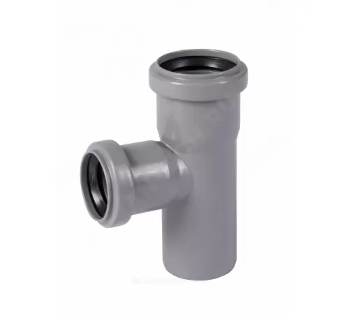 Тройник PP-H переходной серая HT HTEA Дн 110х50х87гр б/нап в/к Ostendorf 115420