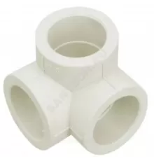 Тройник PP-R 2-двухплоскостной белый Дн 20 внутренняя пайка RTP (РосТурПласт) 28079
