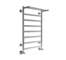 Полотенцесушитель водяной нерж сталь Лесенка (1/2") ВР 500х800мм 8П нижнее подключение Хендрикс Терминус 4670078530424