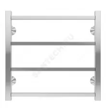 Полотенцесушитель водяной нерж сталь Лесенка Ду 15 (1/2") ВР 192 Вт 500х500мм 4П нижнее подключение б/к Ватикан Терминус 4670078543998