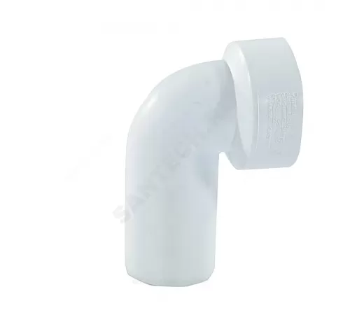 Отвод PP-H сифонный бесшумный белый RAUPIANO PLUS Дн 50х50х90гр б/нап Rehau 11214441001