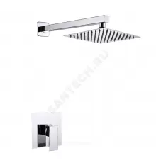 Смеситель встраиваемый для душа одноручный CUBE ПСМ-CB-01 Профсан PSM-CB-01