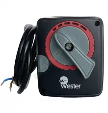 Электропривод поворотный аналоговый ARS6 90° 60/120с 6Нм 24В Wester 0-04-3016