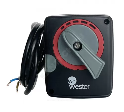 Электропривод поворотный аналоговый ARS6 90° 60/120с 6Нм 24В Wester 0-04-3016