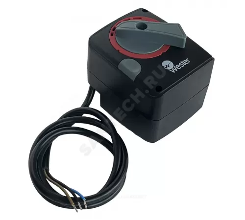 Электропривод поворотный аналоговый ARS6 90° 60/120с 6Нм 24В Wester 0-04-3016