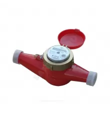 Счётчик г/в и х/в крыльчатый многоструйный Ду 15 Ру16 Qn=1,5 м3/ч 120С L=165мм резьба Б/К Пульсар М Тепловодохран Н00003523