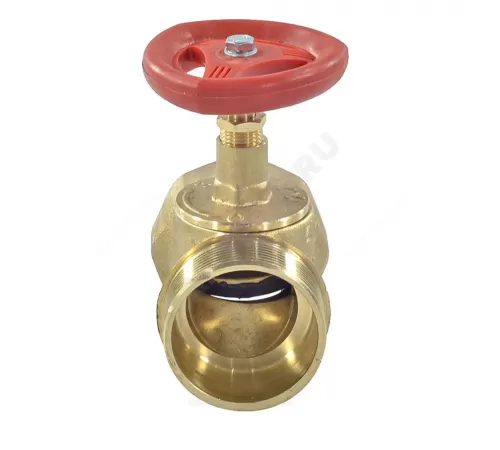 Клапан запорный латунь 15б3р Ду 50 Ру16 ВР/НР прямой Апогей 120001