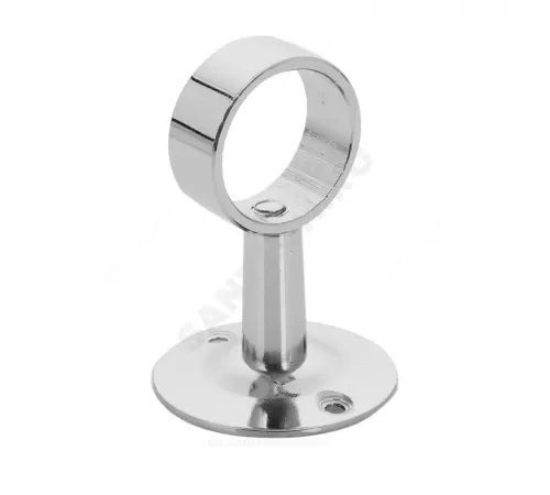 Кронштейн для полотенцесушителя латунь Ду 20 телескопический 3/4" Двнутр 25-28мм хром 0002-01 RCN