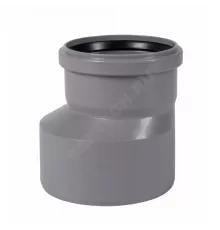 Переход PP-H эксцентрический серая HT HTR Дн 90х75 б/нап в/к Ostendorf 114710