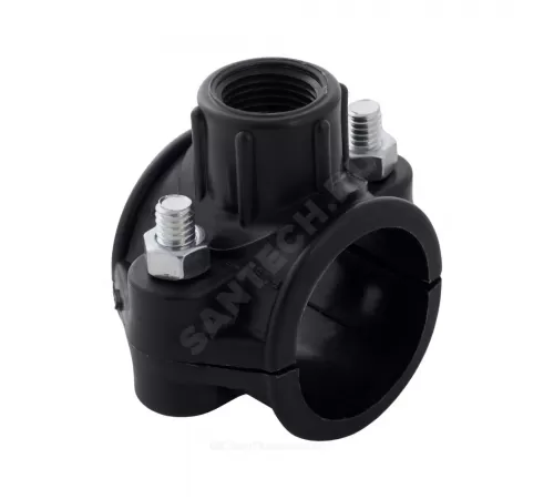 Седелка ПЭ Дн 63х1" ВР Ру16 с резьбовым выходом RTP (РосТурПласт) 11582