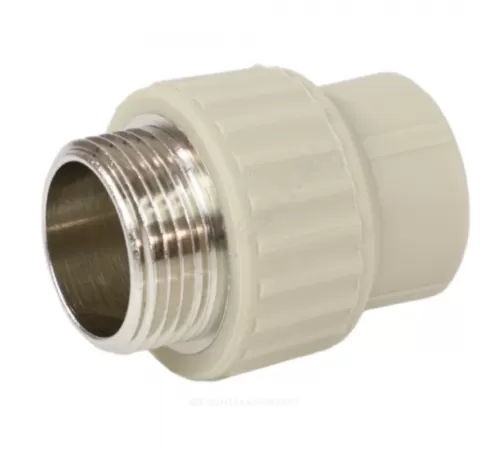 Муфта PP-R комбинированная серая Дн 40х1" НР VALFEX 10130040Г