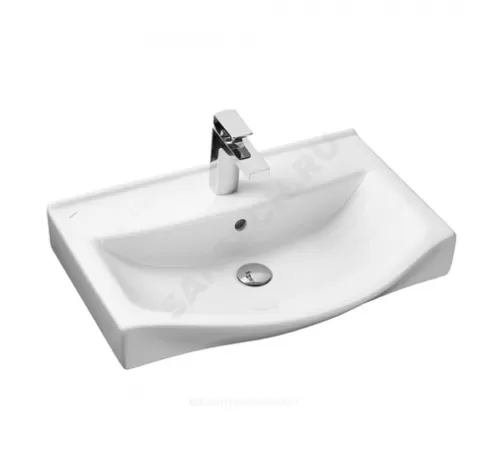 Умывальник мебельный Беверли 65 1 отверстие под смеситель по центру Santek 1.WH30.2.501