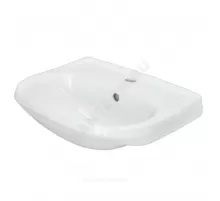 Умывальник подвесной Комфорт 50 1 отверстие под смеситель по центру белый Sanita WB.PD/Comfort/50-C/WHT.G/S1