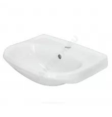 Умывальник подвесной Комфорт 50 1 отверстие под смеситель по центру белый Sanita WB.PD/Comfort/50-C/WHT.G/S1