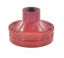 Переход резьбовой под муфту грувлок XGQT07S Ду150х50 (Дн168х2") Ру16 LEDE