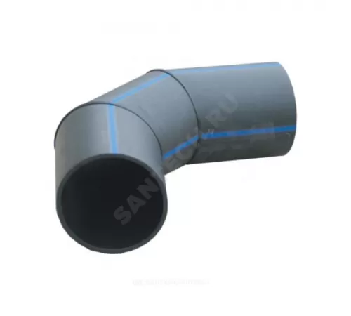 Отвод сварной ПЭ100 Дн 50х30гр SDR11