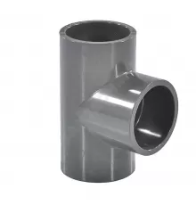 Тройник НПВХ Дн 16х90гр Ру10 под клеевое соединение Агригазполимер 206-001