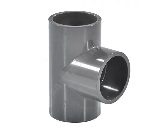 Тройник НПВХ Дн 16х90гр Ру10 под клеевое соединение Агригазполимер 206-001