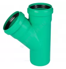Тройник PP-MD зелёный KG2000 KG2000EA Дн 500х500х45гр б/нап в/к Ostendorf 771140