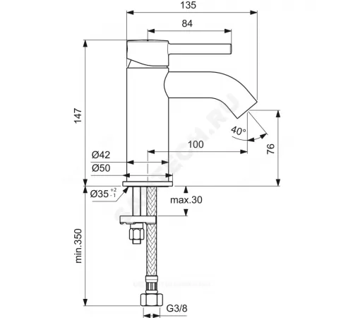 Промо-комплект для ванны с душем CERAFINE O Ideal Standard BL749S4