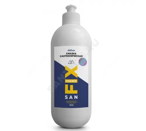 Смазка сантехническая 450мл бутыль SANFIX 41676