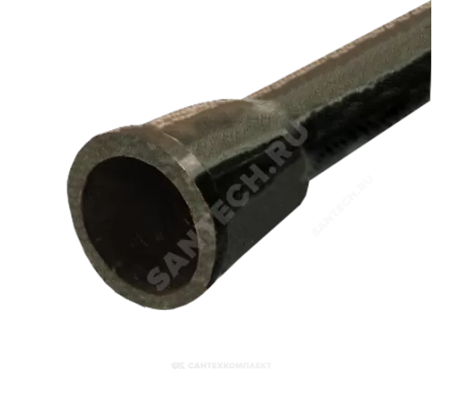 Труба чугун канализационная Ду 50 б/н L=1м ГОСТ 6942-98