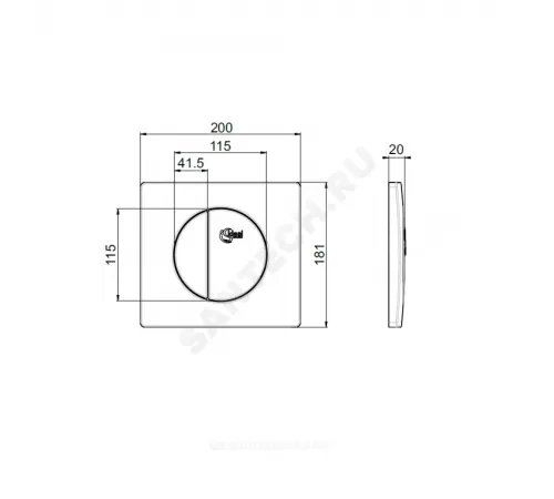 Кнопка смыва