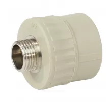 Муфта PP-R комбинированная серая Дн 20х1/2" НР VALFEX 10130020Г