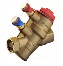 Клапан балансировочный автомат латунь Dynamic Ду 15 G1/2" Ру25 ВР без ниппелей BROEN 4360000H-000001