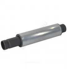 Компенсатор сильфонный осевой многослойный с кожухом из алюминия с внутренним экраном сталь нерж DEK multilayer Ду 32 Ру16 грувлок патрубки сталь с фосфатным покрытием L=330мм Hortum 0450032-050/Ф сжатие/растяжение 40 мм/10 мм