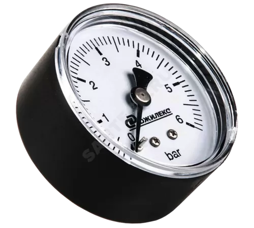 Манометр осевой Дк50мм 0-6 бар кл.1,0 G1/4" Джилекс 9003