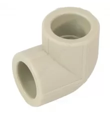 Угольник PP-R серый Дн 40х90гр внутренняя пайка VALFEX 10108040Г