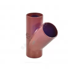 Тройник чугун SML Ду 125х100х45гр б/растр SGACX