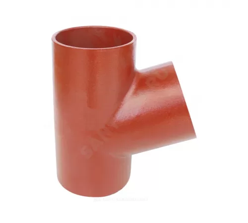 Тройник чугун SML Ду 200х150х45гр б/растр SGACX