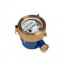 Счётчик х/в крыльчатый многоструйный с ГЛИЦЕРИНОМ Ду 25 Ру16 L=260мм резьба В/К ЭКОМЕРА Э-25М-260-СК