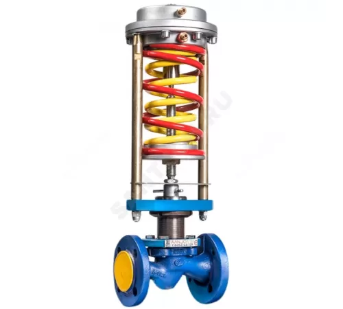 Регулятор перепуска чугун RDT-B Ду 100 Ру16 фл Рп1.4-15.8 Kvs=100м3/ч Теплосила RDT-B-2.3-100-100