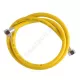 Подводка гибкая для газа ПВХ армированная 3/4" г-г L=0.6м (евро слот) Tuboflex