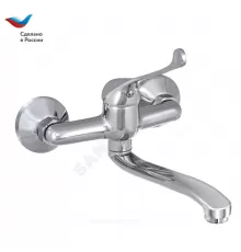 Смеситель для кухонной мойки хирургический локтевой одноручный Хирург Х-серия Славен СЛ-ОД-Х24