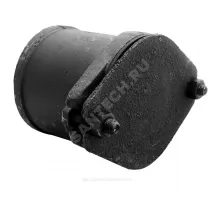 Заглушка чугун канализационная Ду 150 б/н ГОСТ 6942-98 прямая