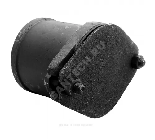 Заглушка чугун канализационная Ду 150 б/н ГОСТ 6942-98 прямая