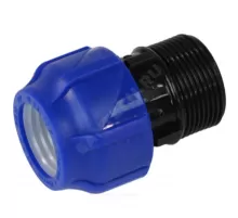 Муфта компрессионная ПЭ Дн 25х3/4" НР Ру16 VALFEX 121001125034