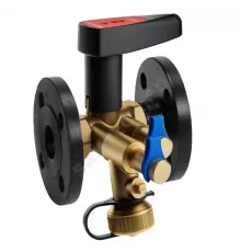 Клапан балансировочный ручной латунь V Ду 40 Ру16 фл Kvs=23.7м3/ч без ниппелей BROEN 4751500S-001673