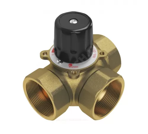Клапан регулирующий латунь FMV 131E поворотный Ду 25 Ру10 ВР G1" Kvs=10м3/ч Wester 0-04-0014