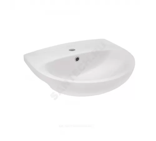 Умывальник мебельный Антик 55 1 отверстие под смеситель по центру белый Santek 1.WH11.0.186