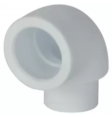 Угольник PP-R белый Дн 20х90гр внутр/наруж пайка для труб VALFEX 10110020